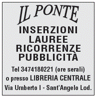 IL PONTE - foglio d'informazione locale di Sant'Angelo Lodigiano