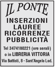 Il Ponte Inserzioni, Lauree, Ricorrenze, Pubbicità